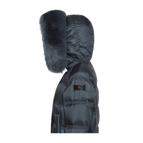 PEUTEREY Piumino medio Piumino Donna medio con pelliccia Antracite A24 - PEUTEREYTAKANMQS03FUR - 799 - 40 - Francavilla Moda